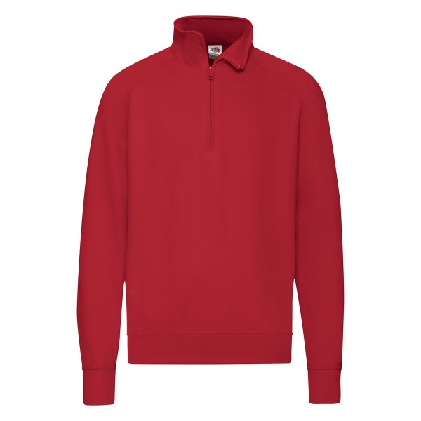 Felpa con zip corta